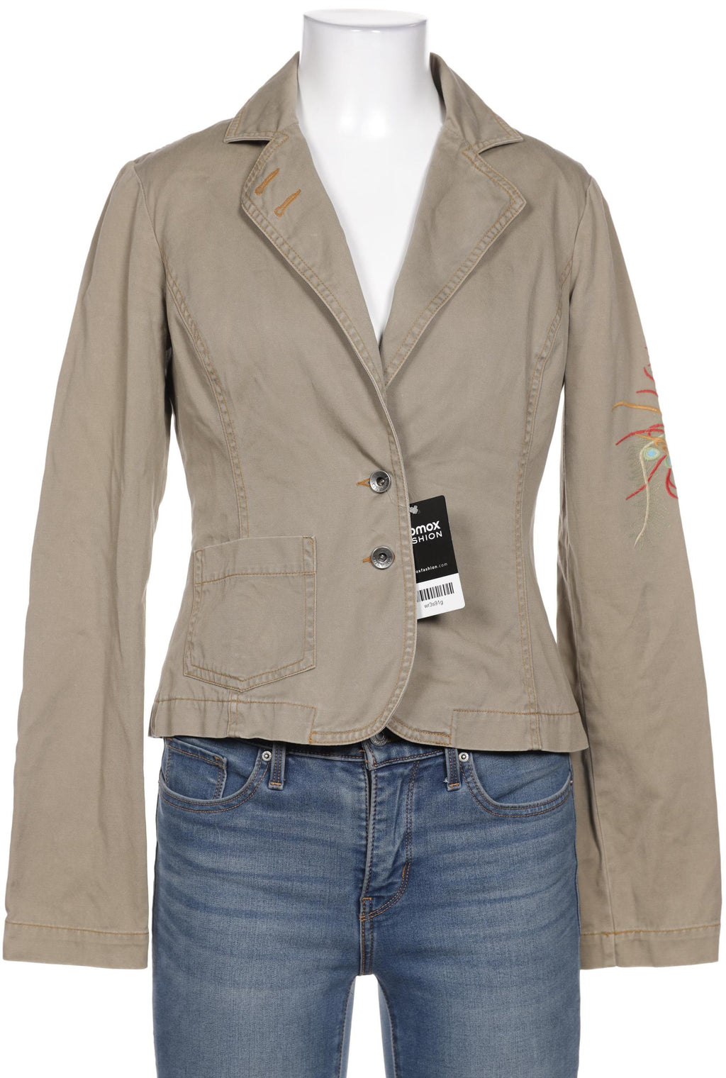 ONLY Women's Blazer Brown EU 36 Cotton 5