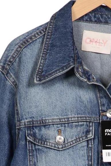Only Women Jacket Blue M Cotton 8
