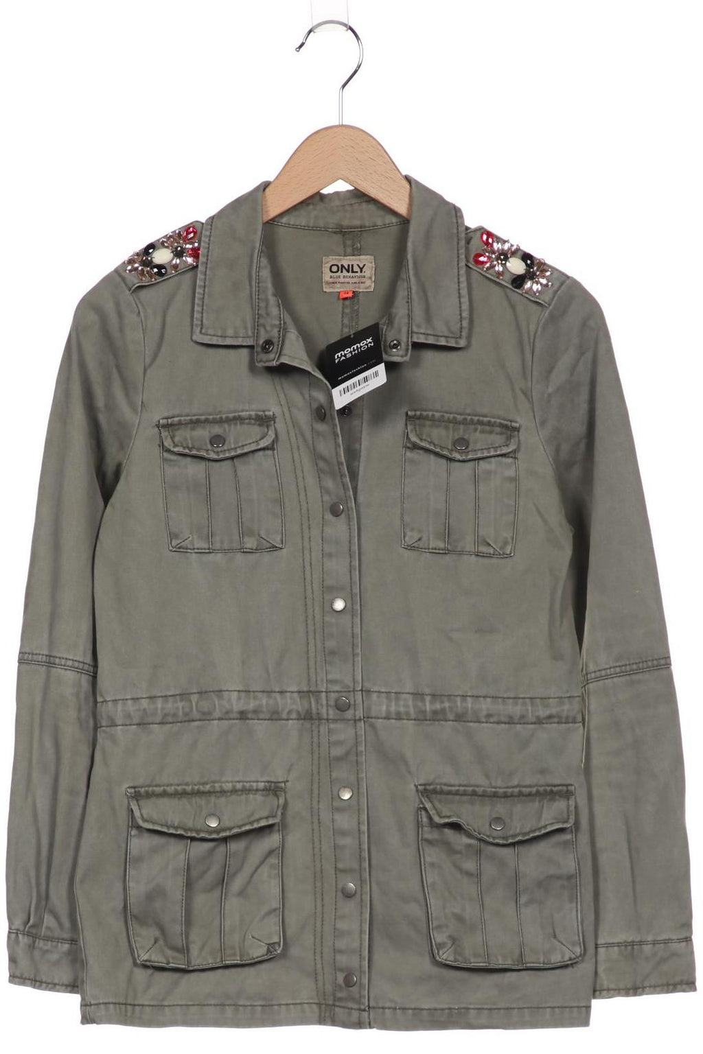 Only Jacket Light Green EU 34 Cotton 4