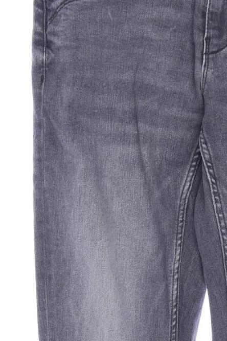 Only Women's Jeans Gray W28 Cotton Elastane Leather 6