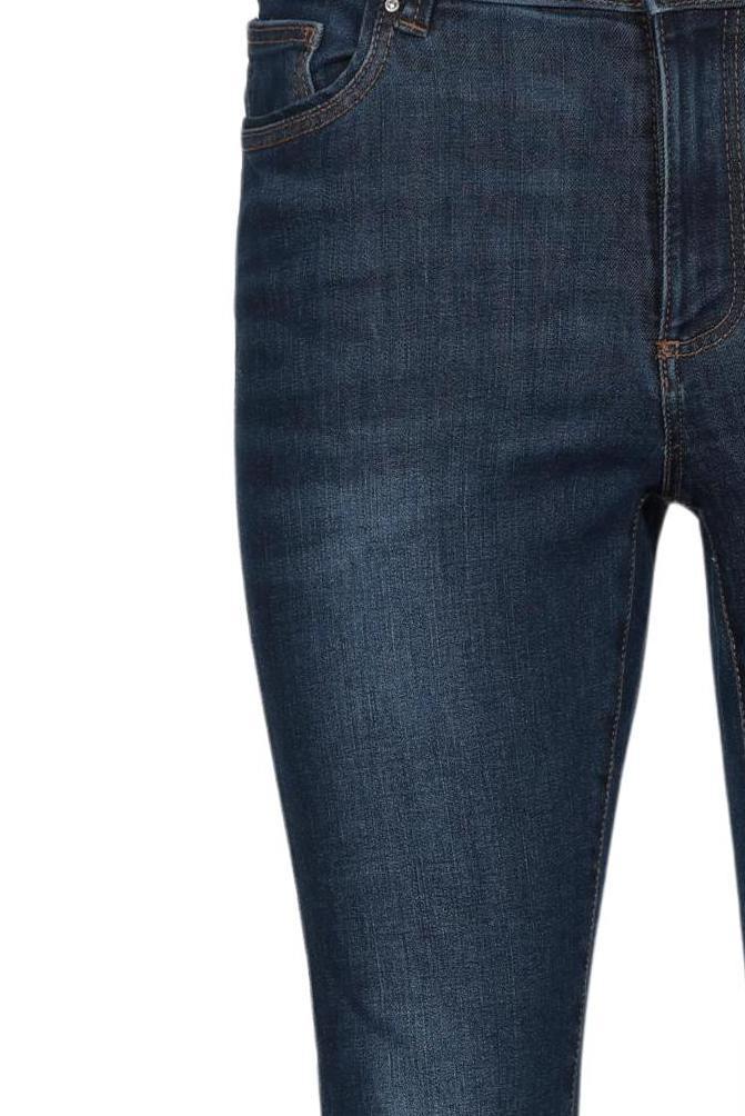 Only Women's Jeans Navy Blue Size L 4