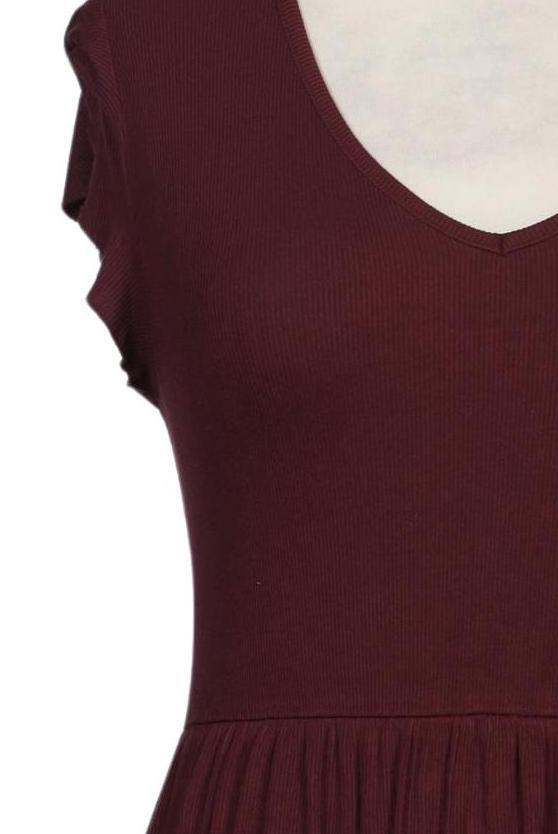Only Dress Bordeaux XL 4