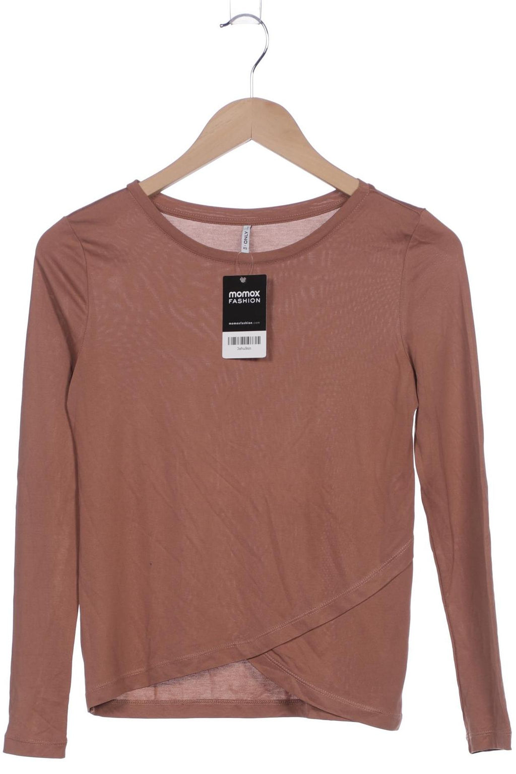 Only Women's Long Sleeve Shirt Brown XS 4