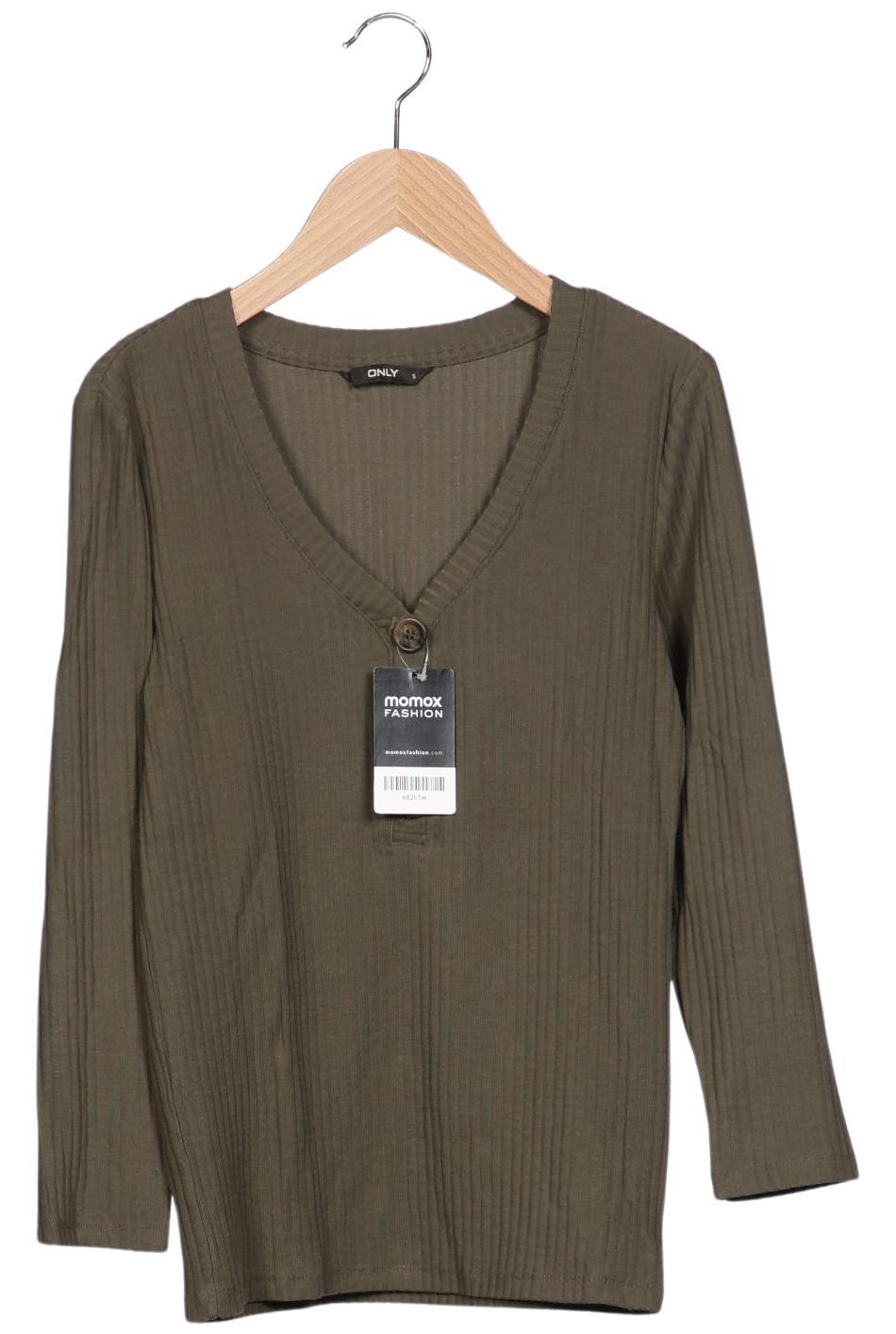 Only Womens Long Sleeve Shirt Green Size S 4