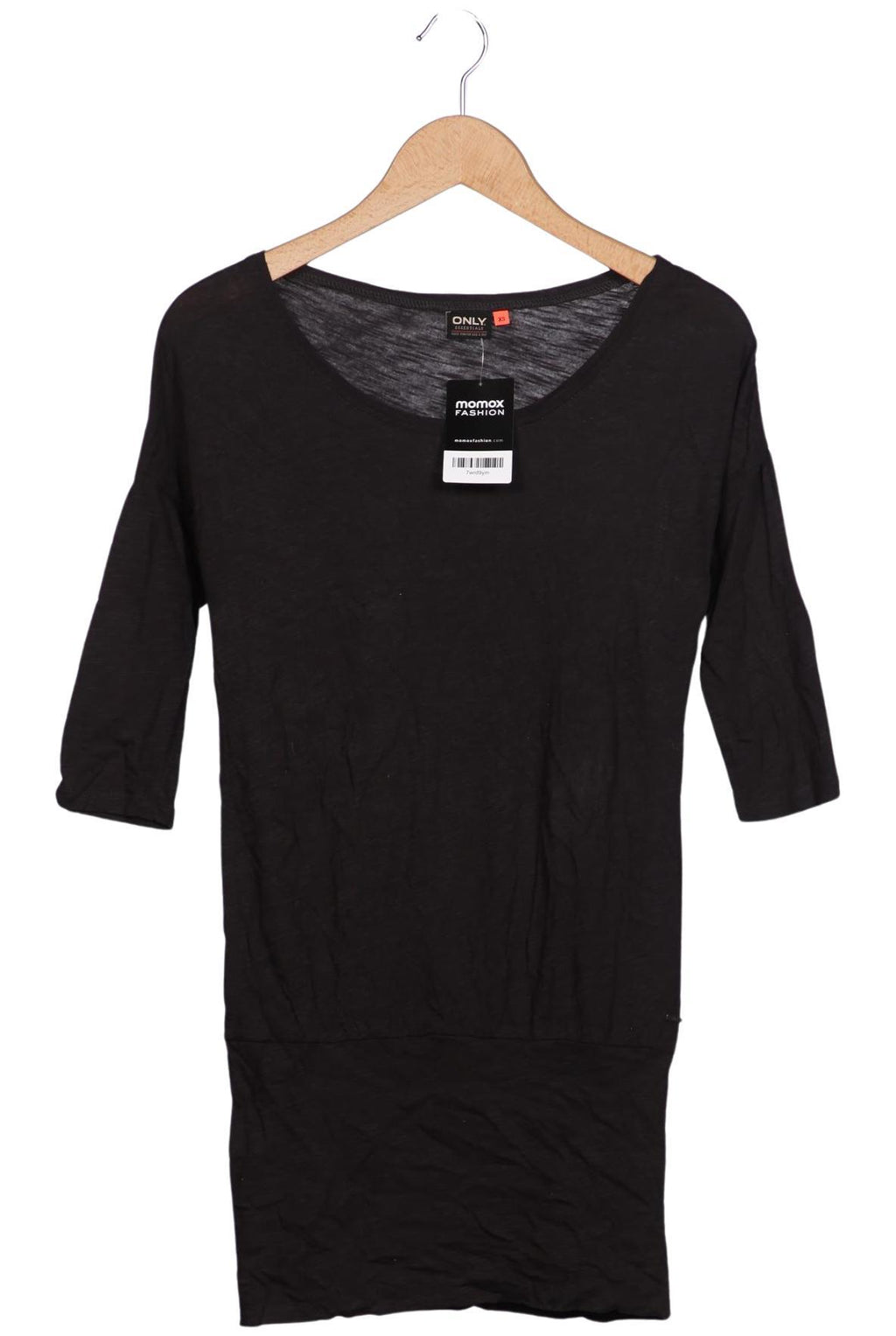 Only Womens Long Sleeve Shirt Black Size XS 2