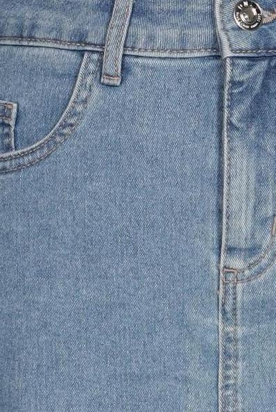 Only Damen Rock Blau Gr. S 6