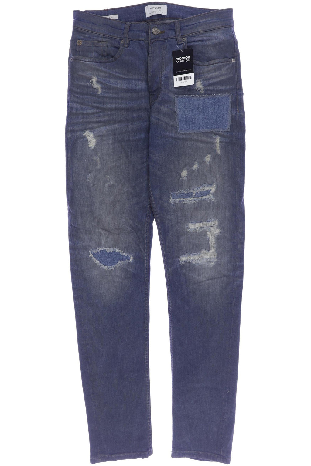 Only & Sons Men Jeans Navy W30 Cotton Blend 4