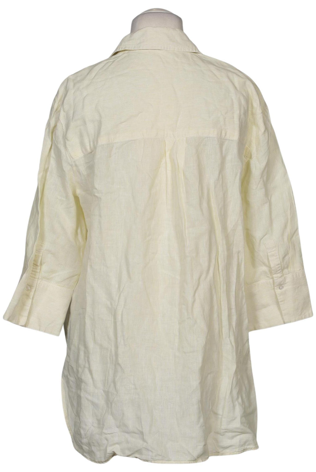 Opus Women's Blouse Cream White EU 42 Linen Cotton 3
