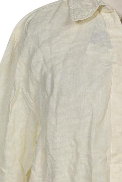 Opus Women's Blouse Cream White EU 42 Linen Cotton 4