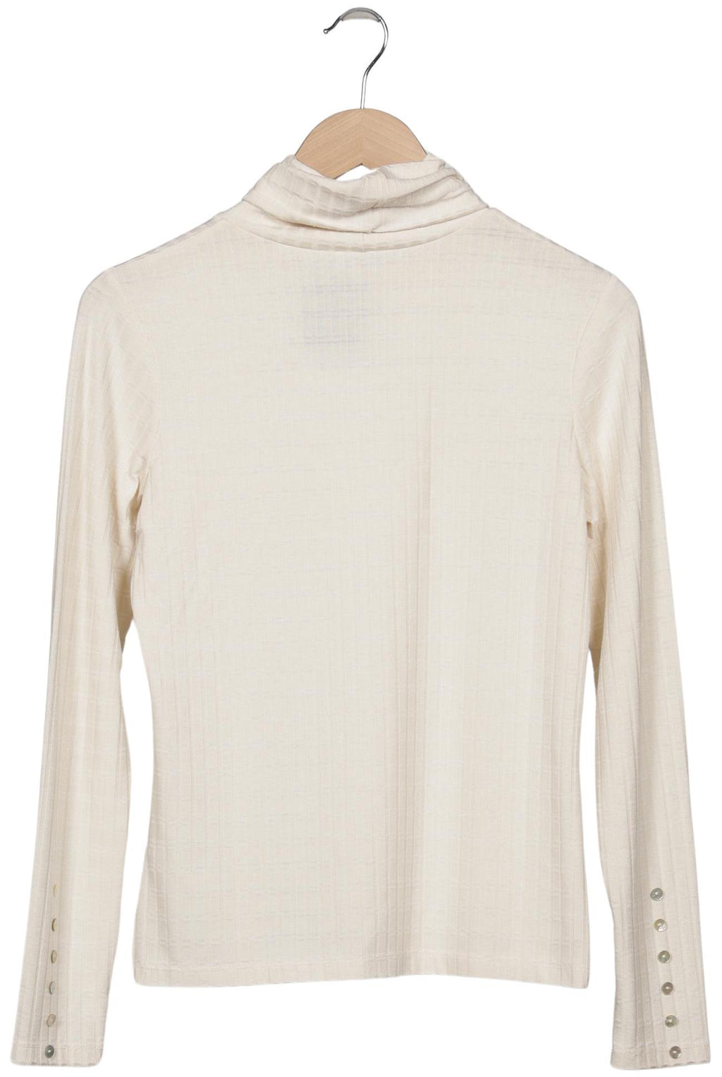 Opus Women's Long Sleeve Shirt Cream White EU 38 3