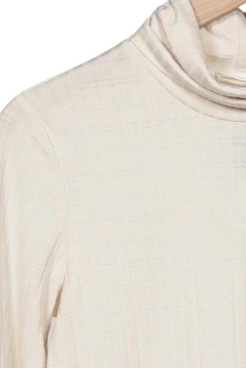 Opus Women's Long Sleeve Shirt Cream White EU 38 4