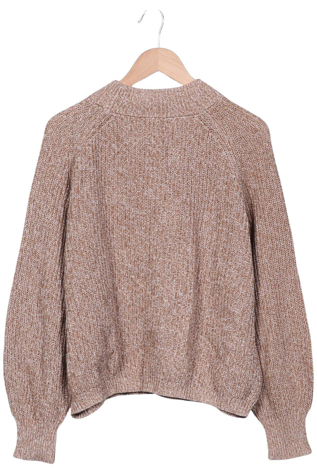 Opus Damen Pullover Beige EU 40 Baumwolle 7