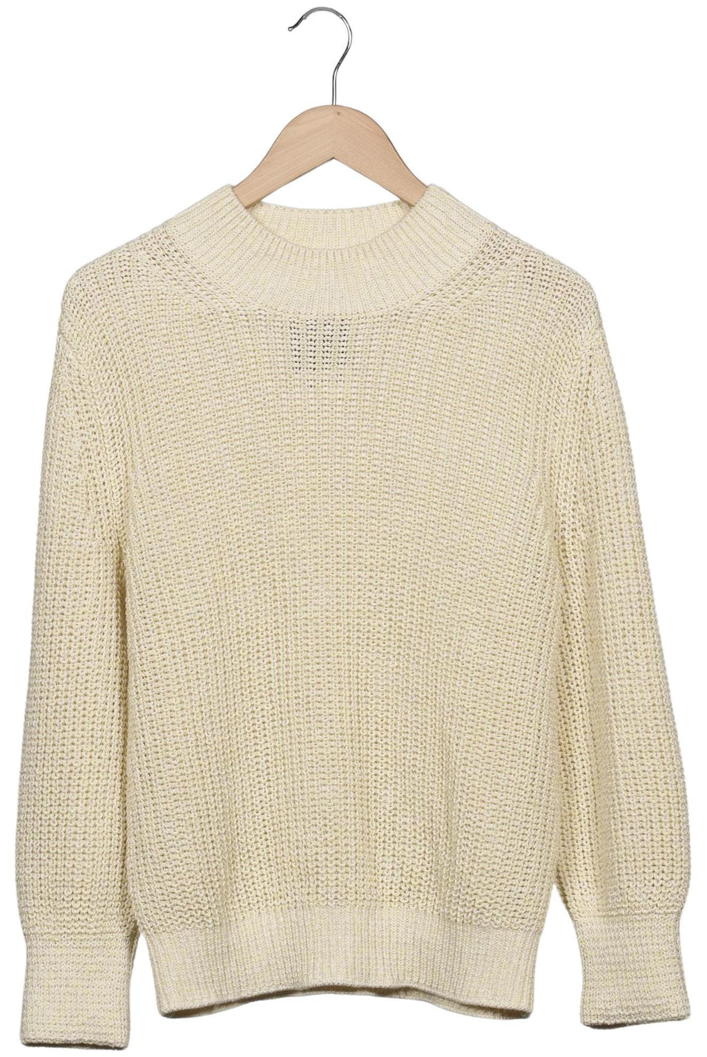 Opus Women's Pullover Cream White EU 40 Cotton Synthetic 4