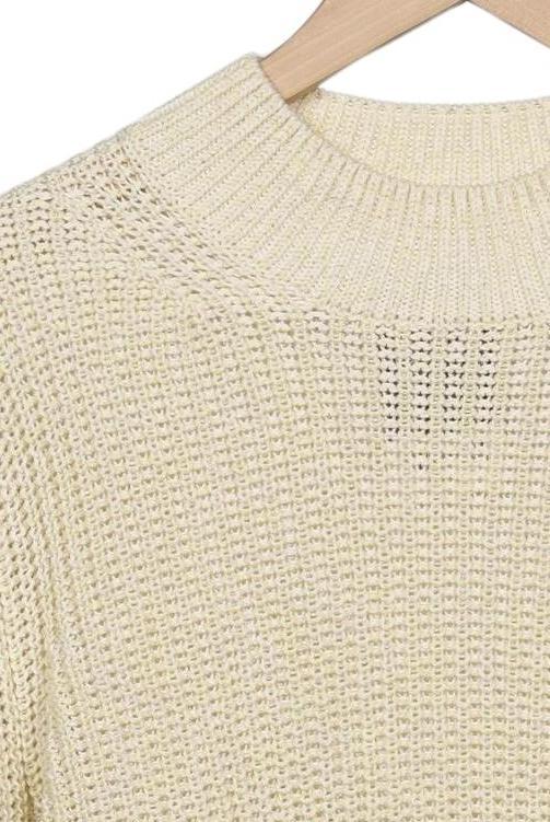 Opus Women's Pullover Cream White EU 40 Cotton Synthetic 6