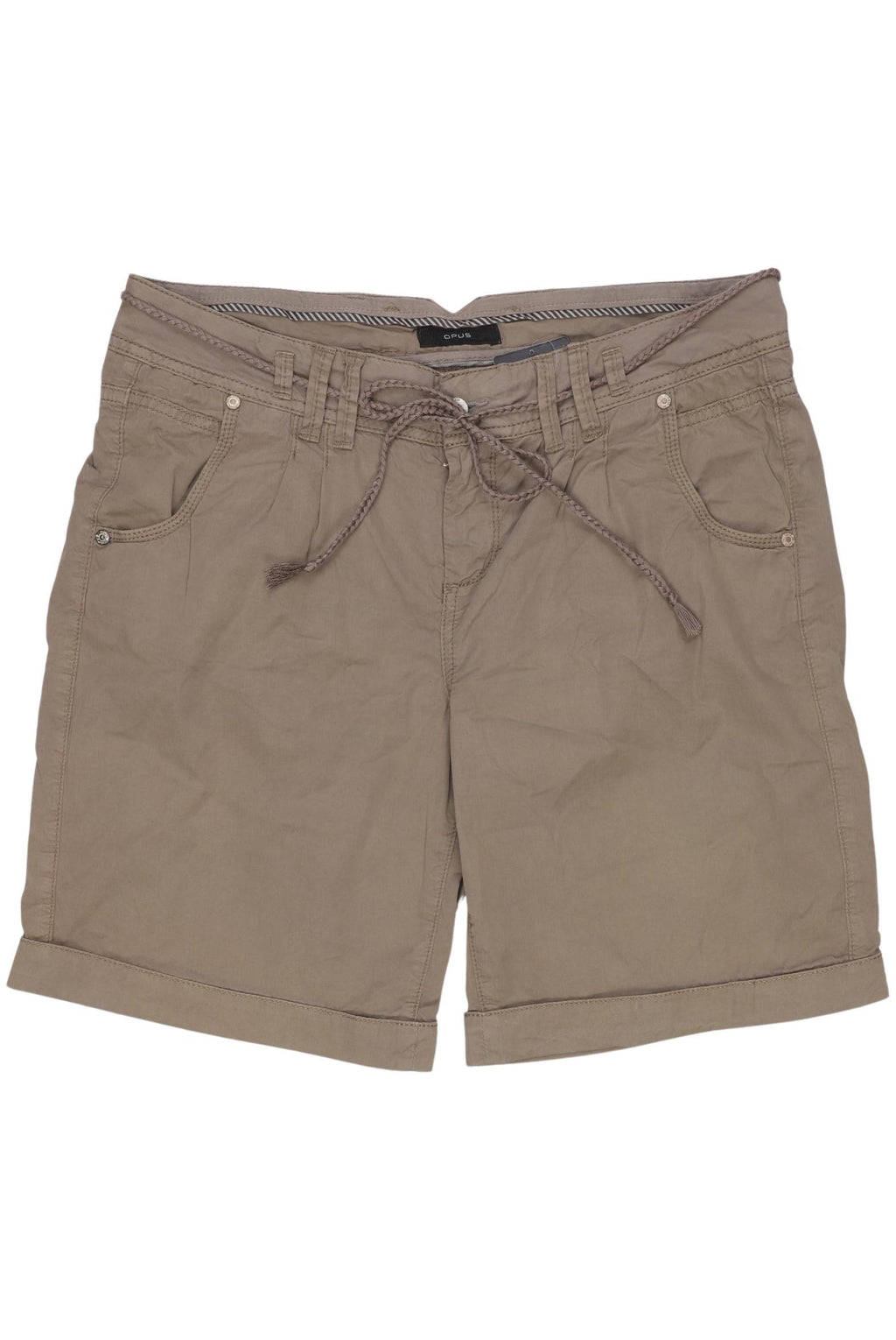 Opus Women's Shorts Beige EU 38 Cotton 8