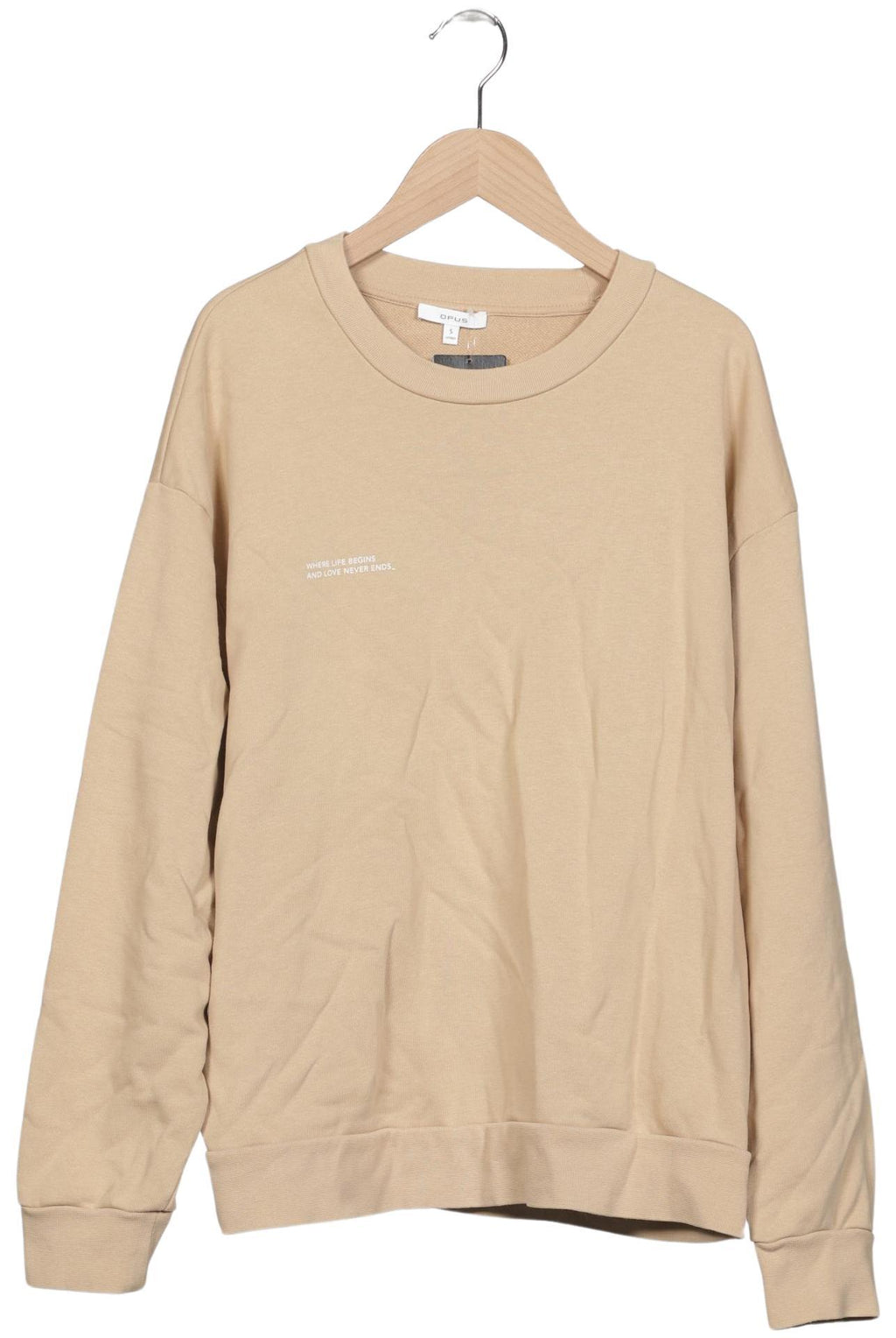Opus Damen Pullover Beige Größe S 2