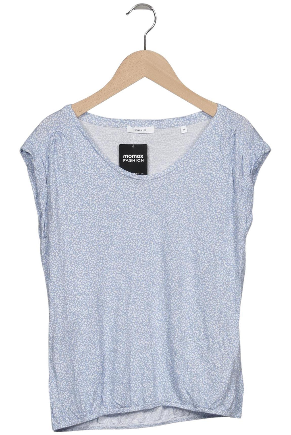 Opus Damen T-Shirt Hellblau EU 36 Viskose 6