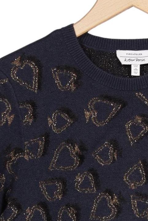 & Other Stories Damen Pullover Marineblau XS 4