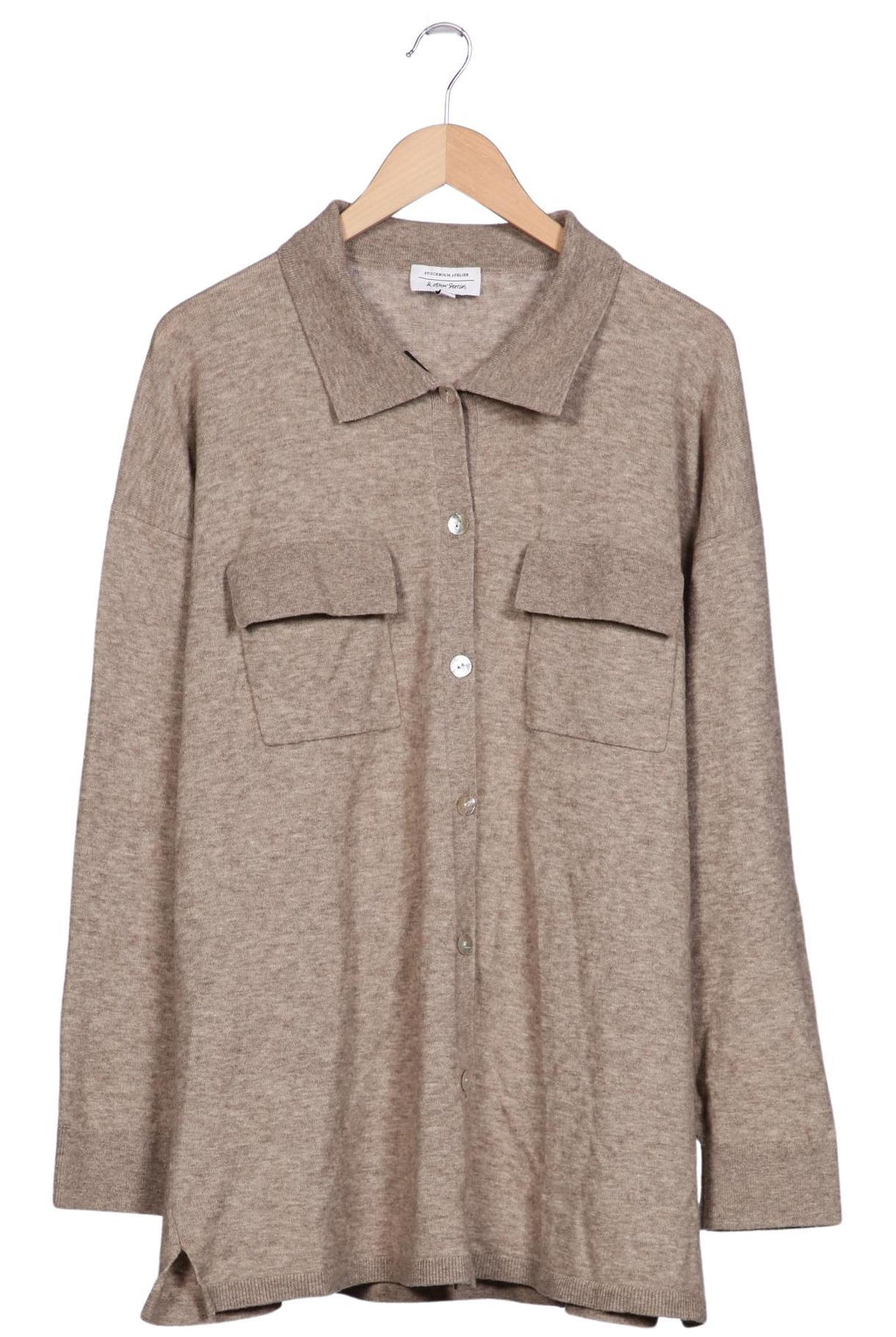 & Other Stories Cardigan Beige L 2
