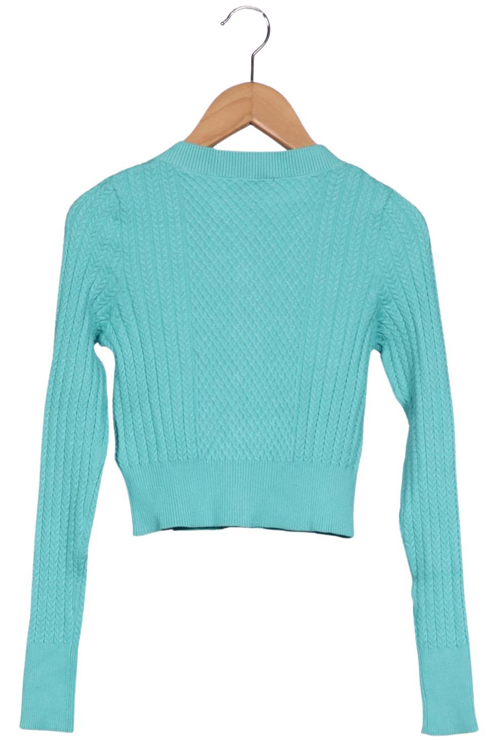 & Other Stories Women's Cardigan Turquoise Size XS 3