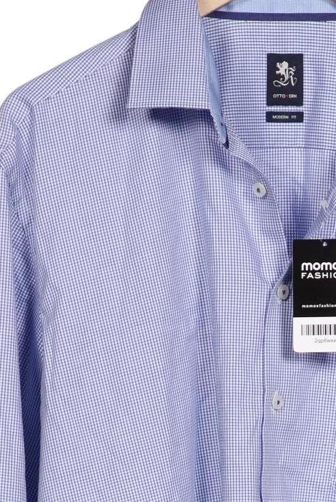 Otto Kern Men Shirt Light Blue 45 4