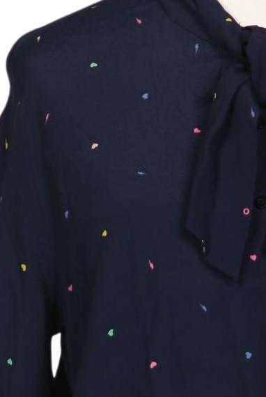 Oui Women's Blouse Navy EU 40 Viscose 7