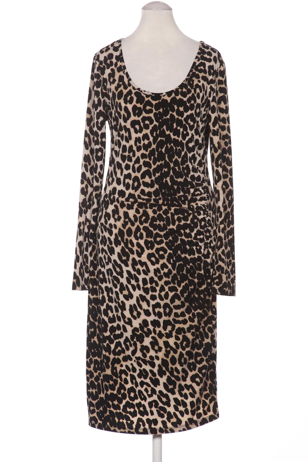 Oui Damen Dress Beige EU 36 10