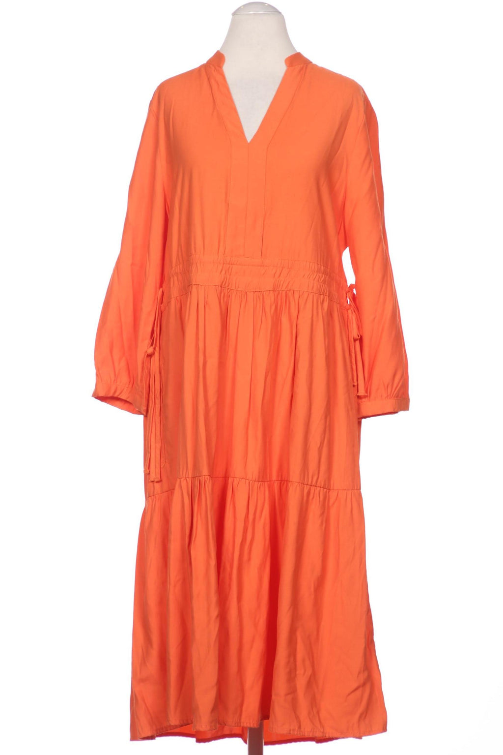 Oui Damen Kleid Orange EU 38 4