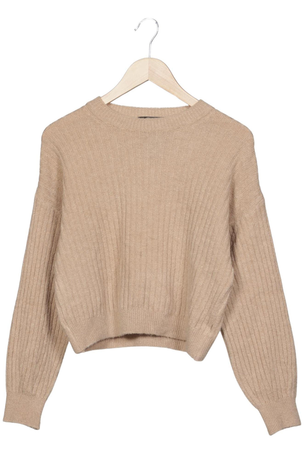 Oui Damen Pullover Beige L 2
