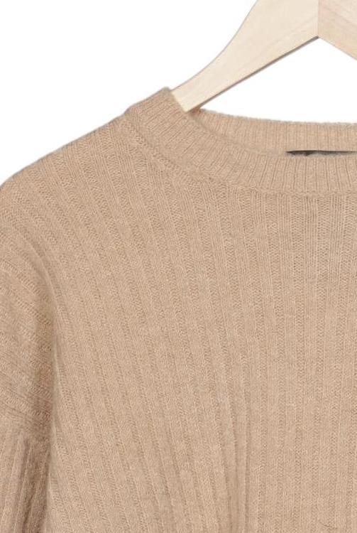 Oui Damen Pullover Beige L 4