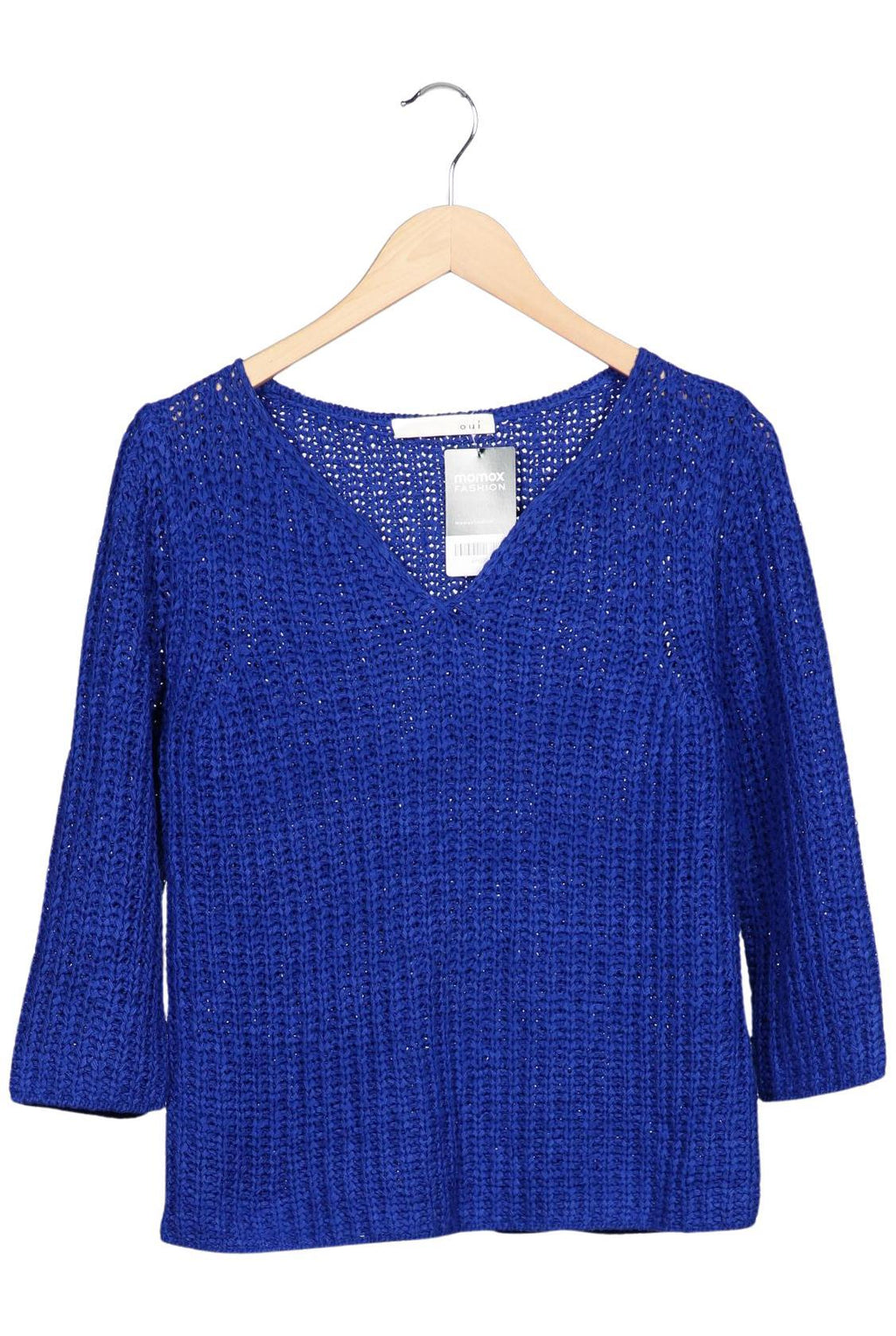 Oui Damen Pullover Blau EU 36 7