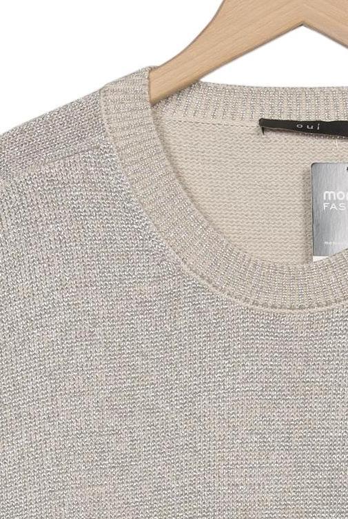 Oui Damen Pullover Gray EU 42 4