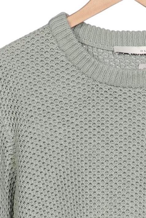 Oui Women's Sweater Light Green 40 4