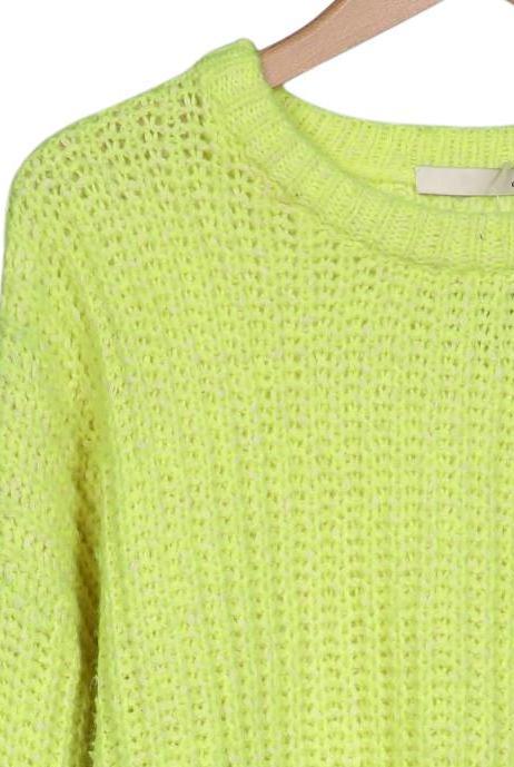 Oui Women's Sweater Neon EU 46 4