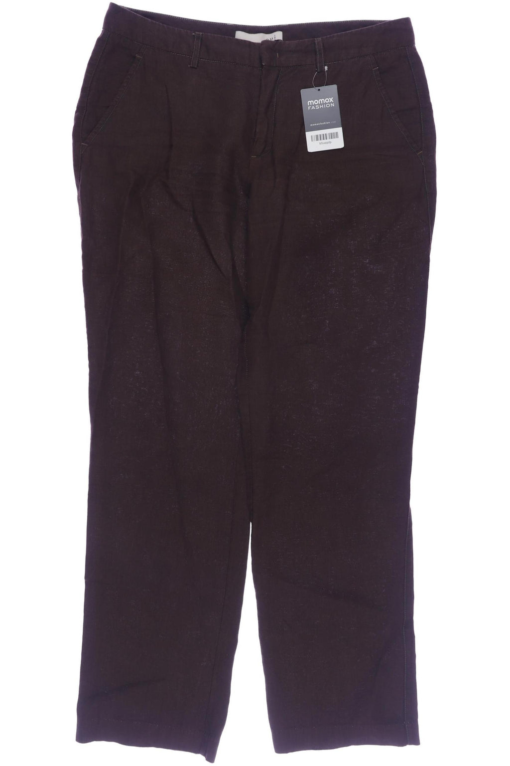 Oui Women's Trousers Brown 33 4