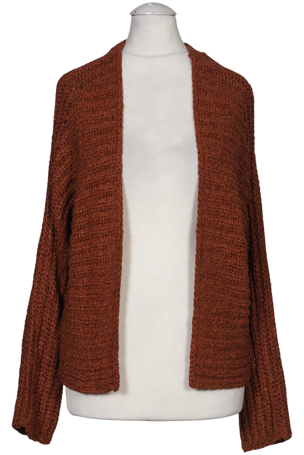 Oui Knit Cardigan Brown EU 38 Synthetic 4