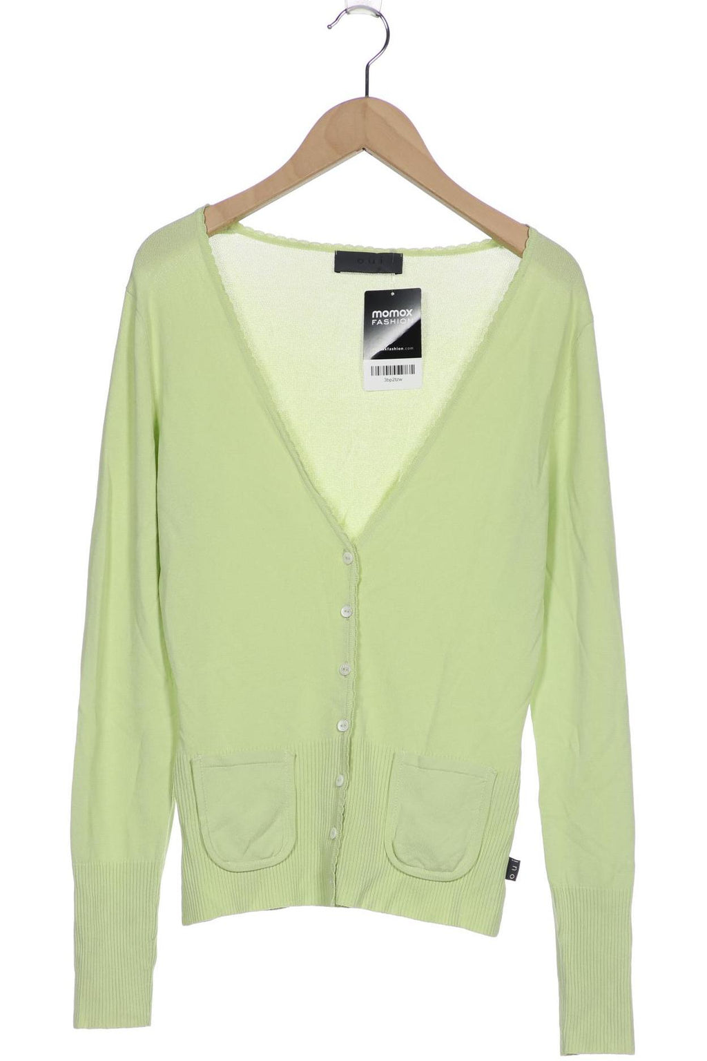 Oui Women's Knit Cardigan Light Green EU 34 4