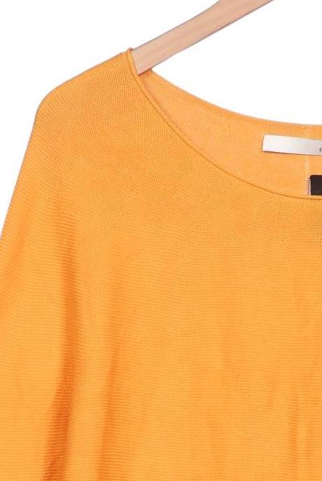 Pull Femme Oui Orange EU 42 Coton 6