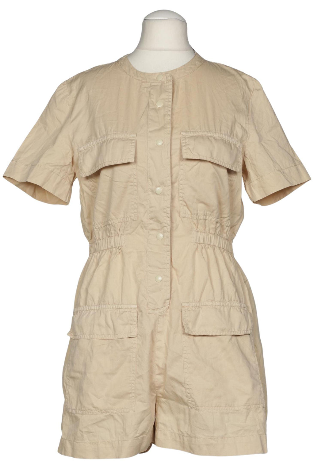 Oysho Damen Overall Beige S Baumwolle 2