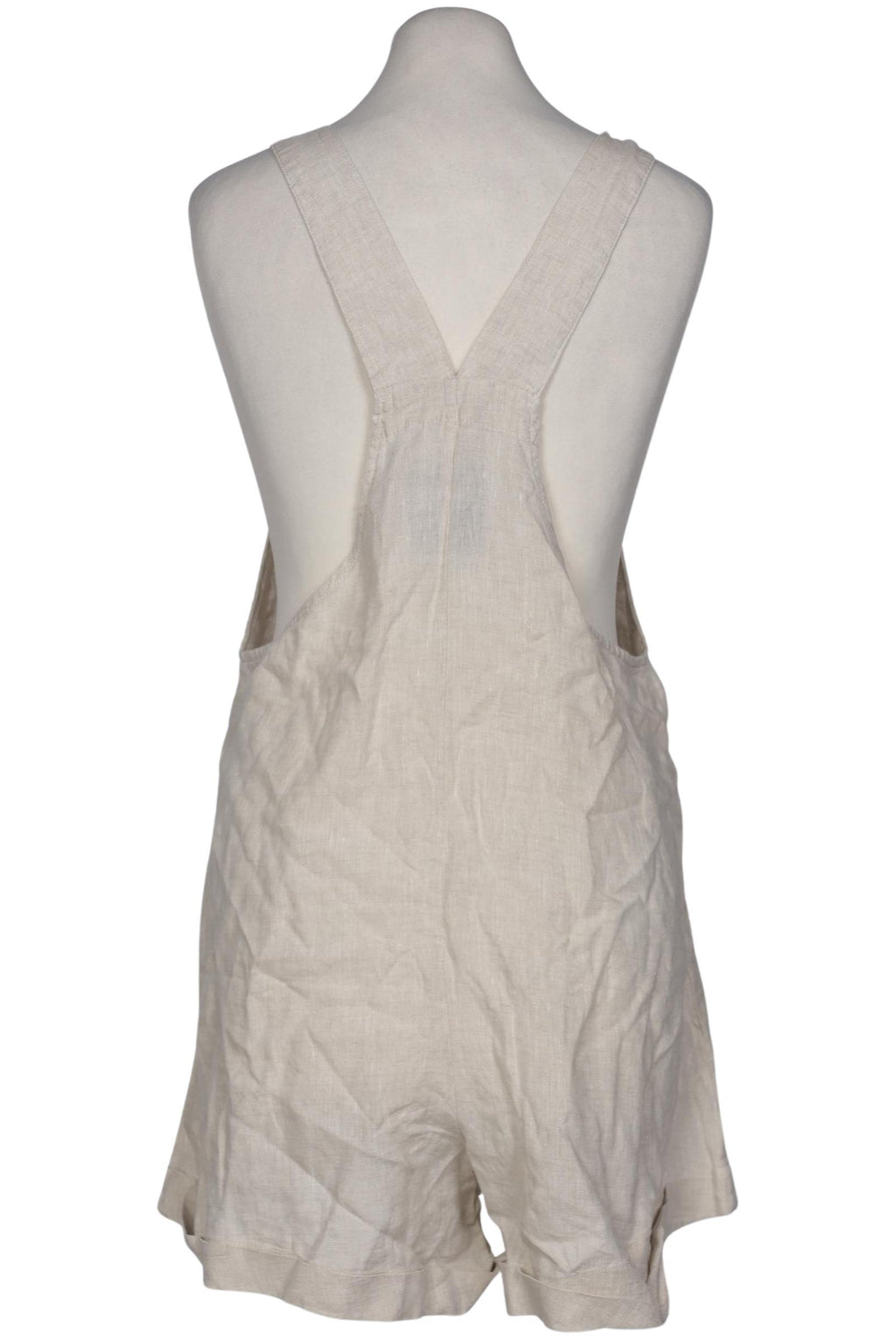 Oysho Damen Overall Beige Size S Linen 3