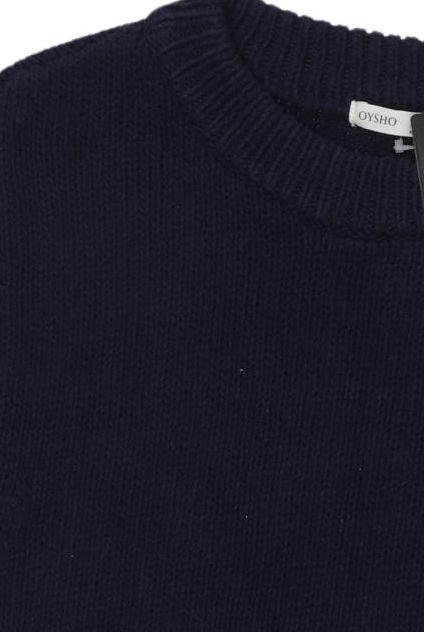 Oysho Damen Pullover Navy Blue M Cotton 4