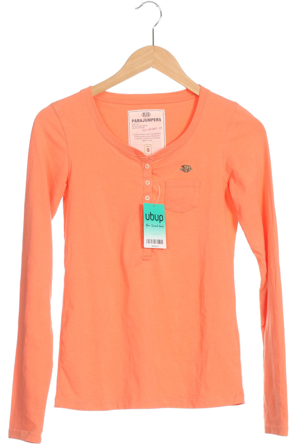 Parajumpers Long Sleeve Shirt Orange S 3