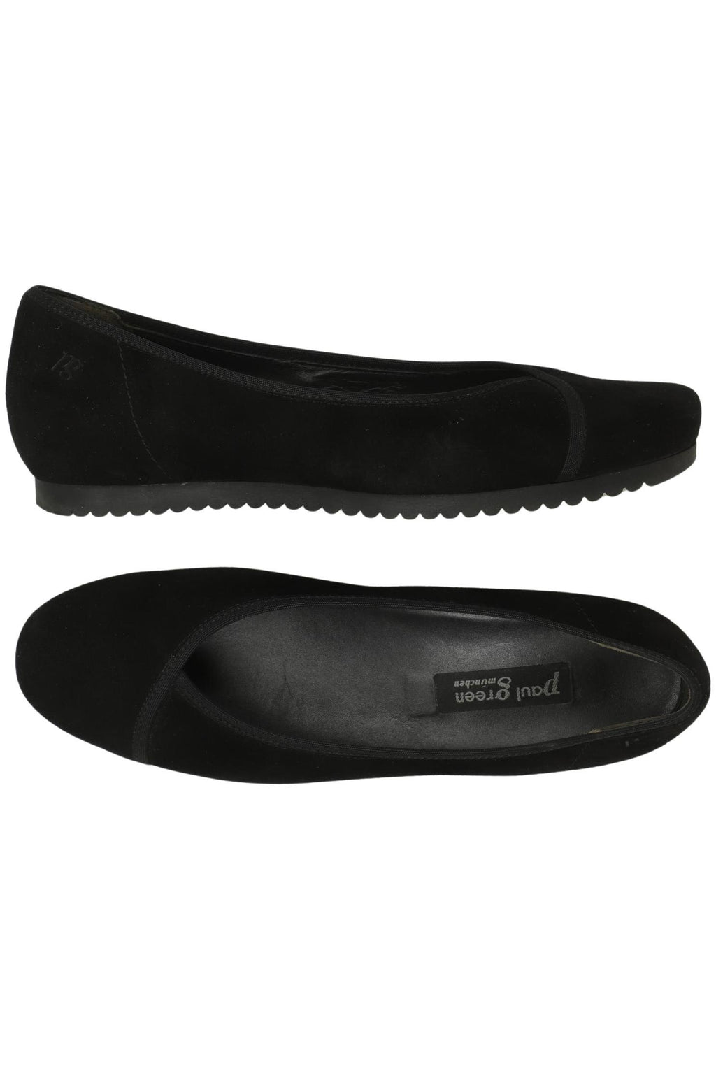 Paul Green Ballerina Black Leather EU 40 4