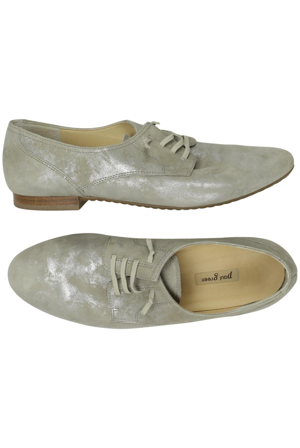 Paul Green Damen Halbschuh Silber EU 39 Leder 2