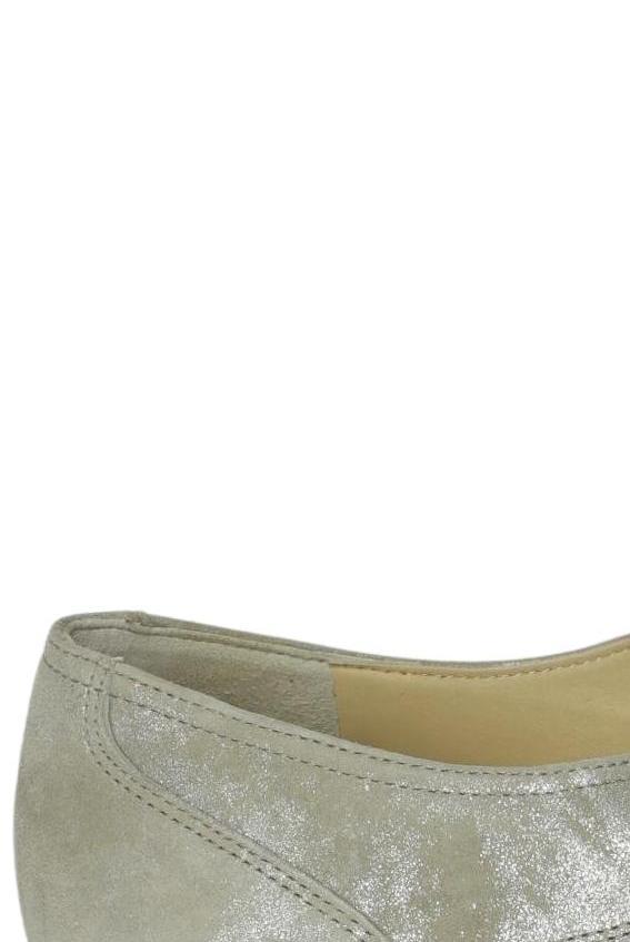 Paul Green Damen Halbschuh Silber EU 39 Leder 3