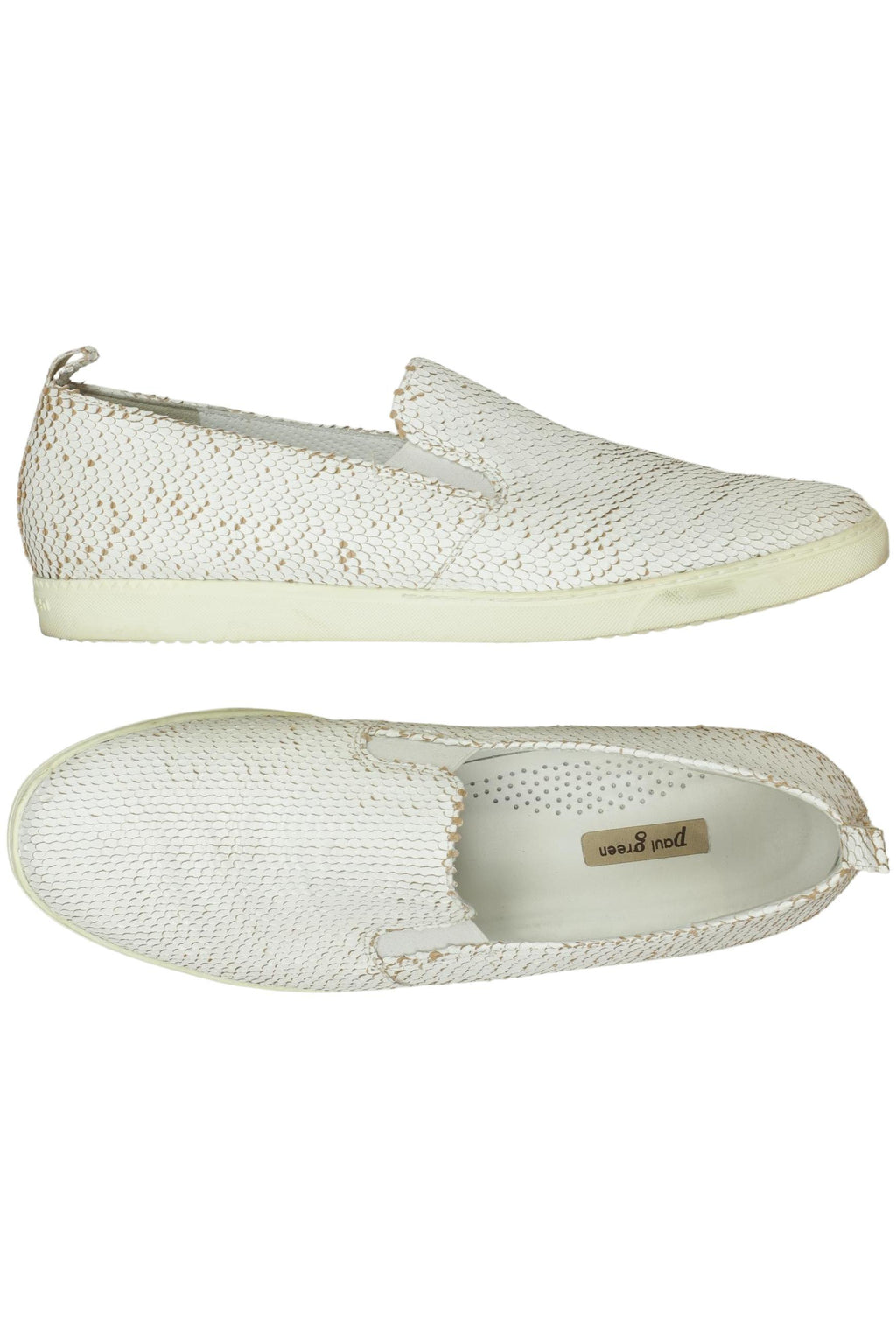Paul Green Women's Leather Shoe White Size 41 3
