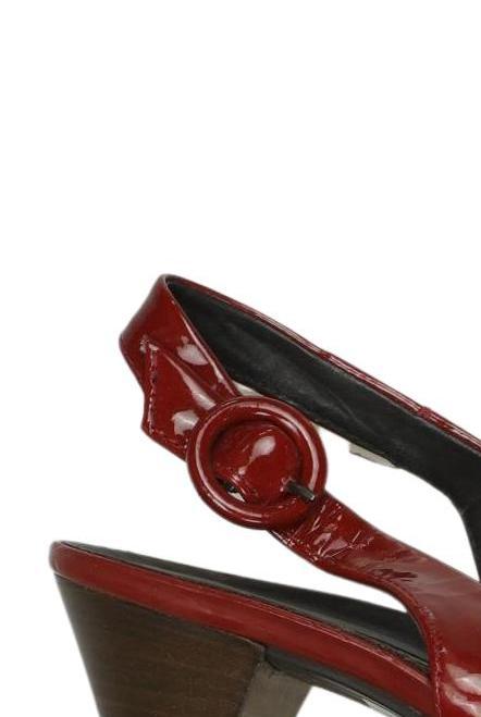Paul Green Women's Sandals Red EU 37.5 Leather 5