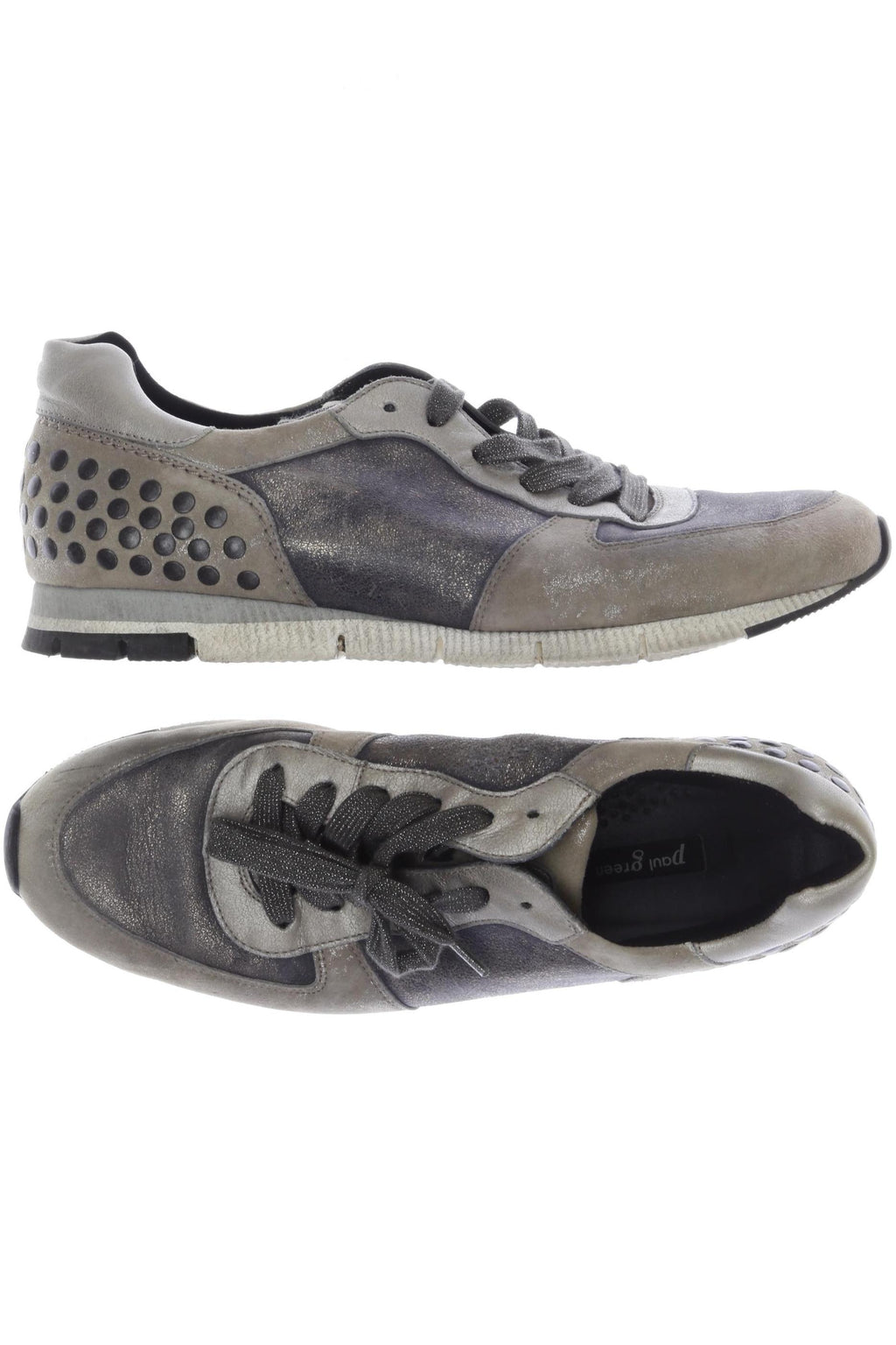 Paul Green Women's Sneaker Gray EU 40.5 Leather 3