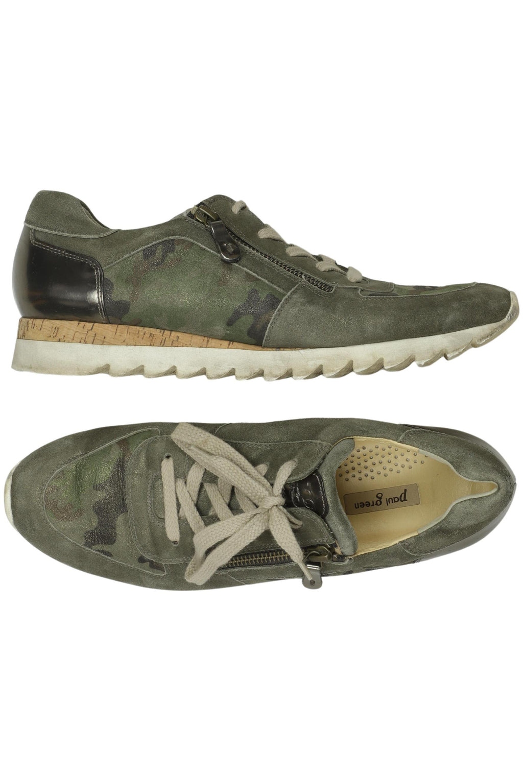 Paul Green Women's Sneakers Green EU 40.5 Leather 2