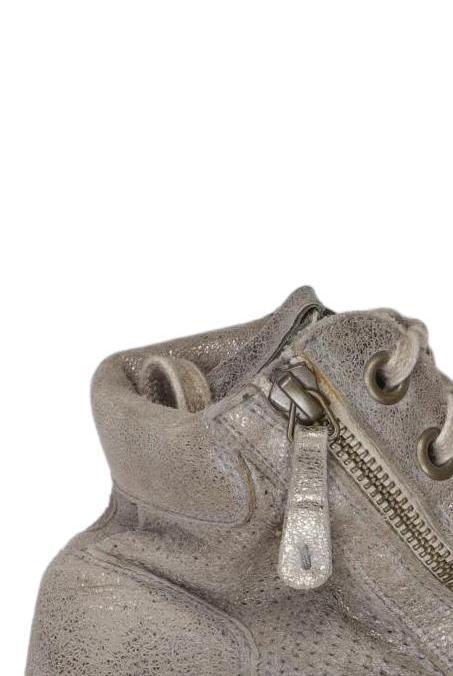 Paul Green Women's Sneaker Silver EU 38.5 Leather 6
